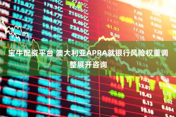 宝牛配资平台 澳大利亚APRA就银行风险权重调整展开咨询